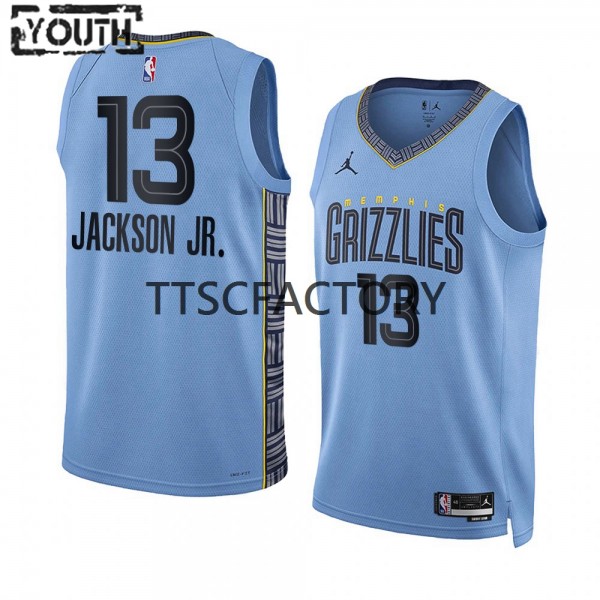 Memphis Grizzlies Trikot Jaren Jackson Jr. 13 Jordan 2022-23 Statement Edition Blau Swingman - Kinder Memphis Grizzlies Trikot Jaren Jackson Jr. 13 Jordan 2022-23 Statement Edition Blau Swingman - Kinder